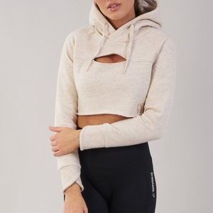 Gymshark Raw Hem Cropped Hoodie ☀️